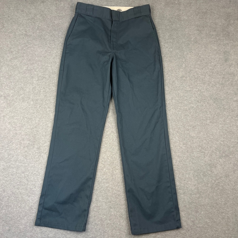 Dickies Pants Mens 30x32 Blue 874 Original Fit Workwear Straight Leg